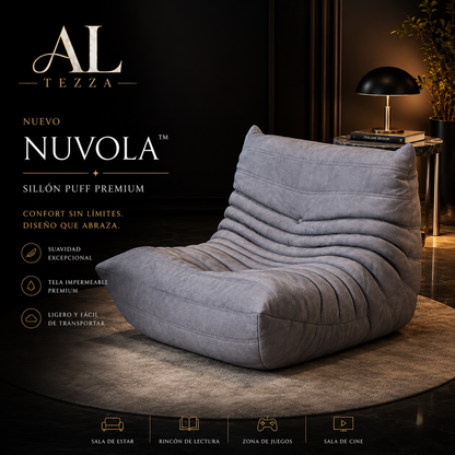 Nuvola - Puff para adultos teddy
