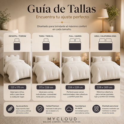 Edredón MyCloud + Almohada cervical inteligente de regalo