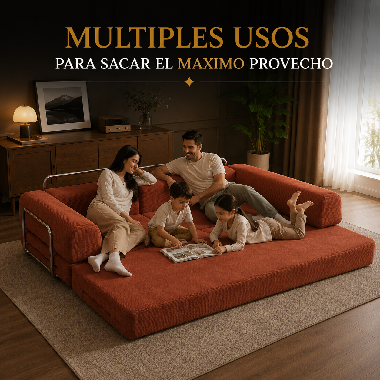 Sofa cama Teddy French - Incluye 2 fundas a eleccion