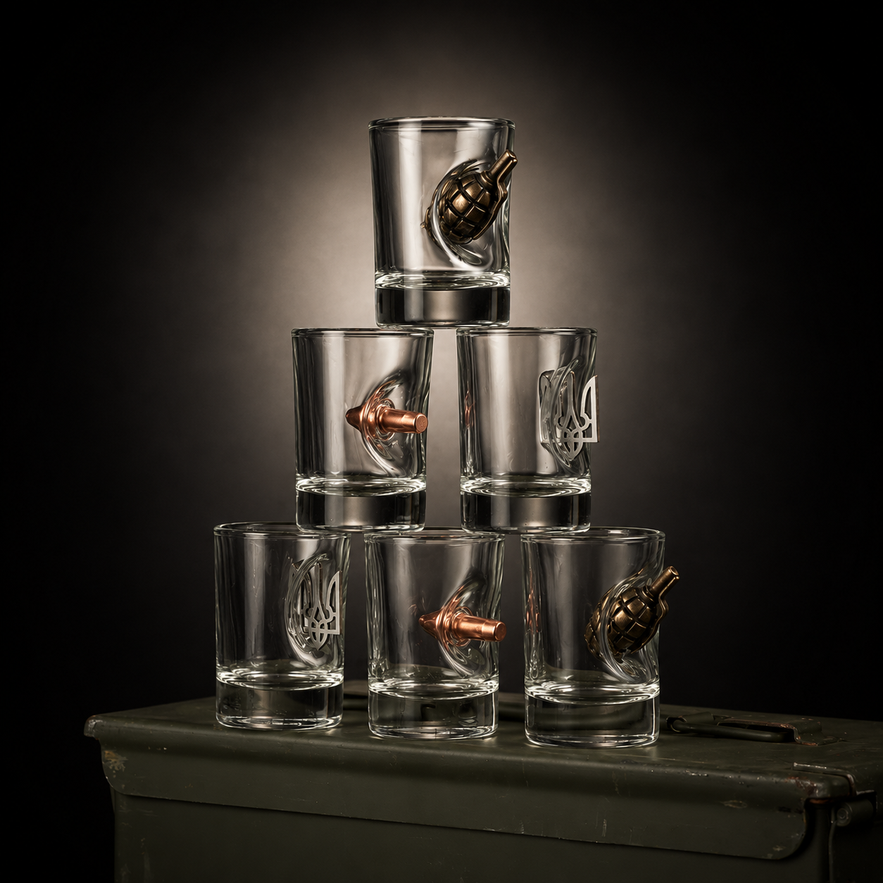 Set de whisky vittoriano + black label de regalo